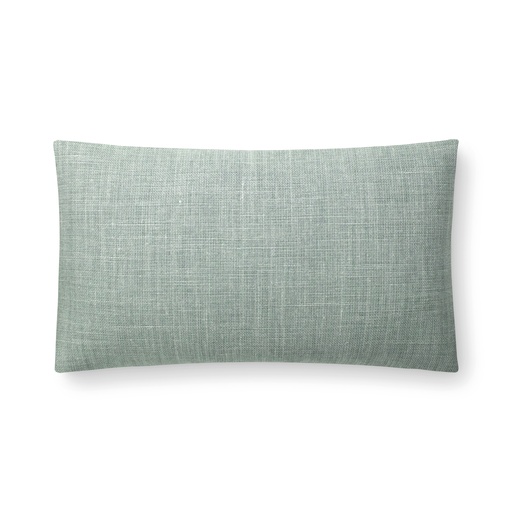 colette linen pillow (12 x 20" Lumbar, No Insert, sage) [2032-24-12x20-N] 