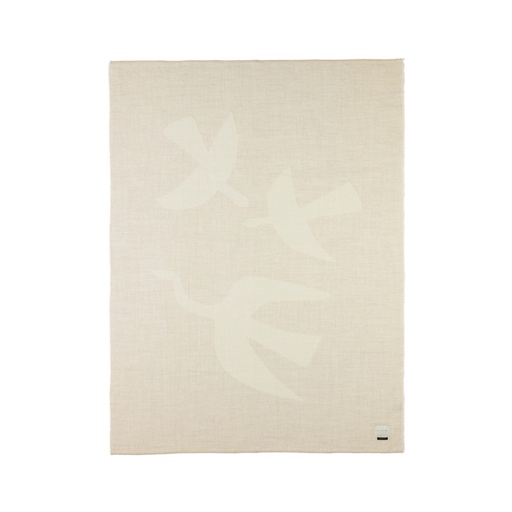 Lottalove Reversible Throw  (Shoji/Ivory) [X002612X8T] 