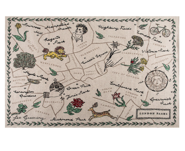 Fee Greening - London Parks Throw 