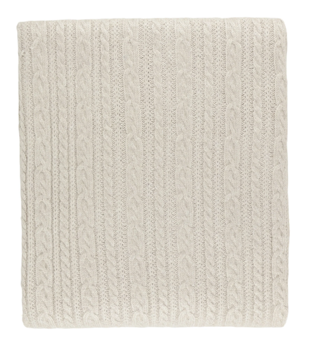 Galway Throw  (Ivory) [362-283] 