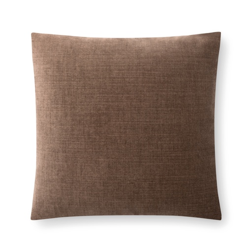 rigoletto velvet pillow (18" Square, No Insert, peat) [2012-08-18x18-N] 