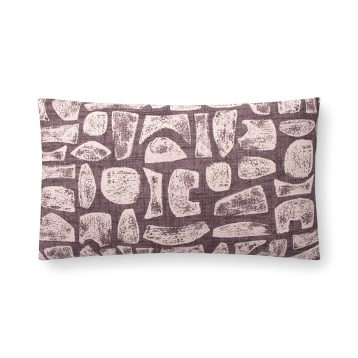 totem pillow (12 x 20" Lumbar, grape, No Insert) [1054-03-12x20-N] 